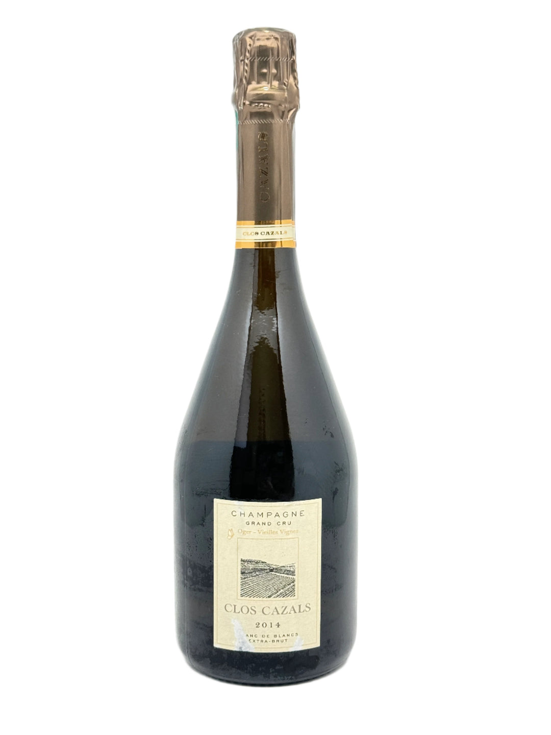 2014 Champagne Claude Cazals, Clos Cazals, Blanc de Blancs, Vieilles Vignes, Grand Cru, Oger, Extra Brut, 75cl