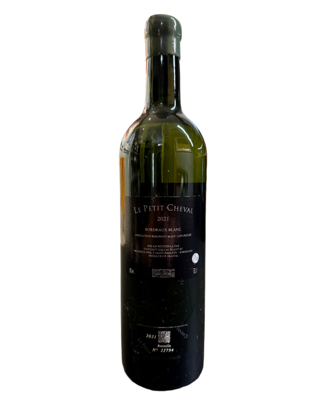 2021 Le Petit Cheval Blanc, 75cl