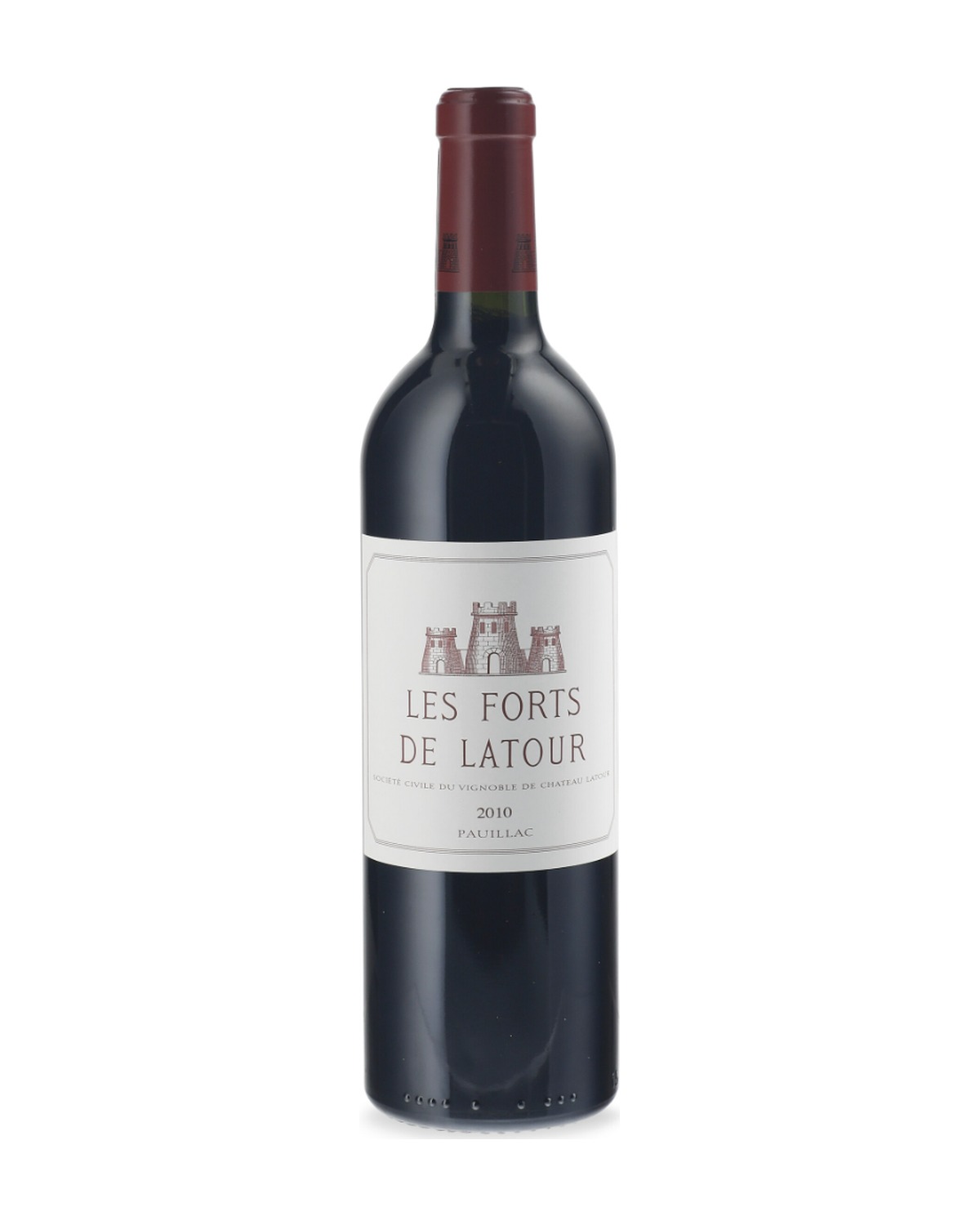 Bottle photograph of Château Latour Les Forts de Latour 2010