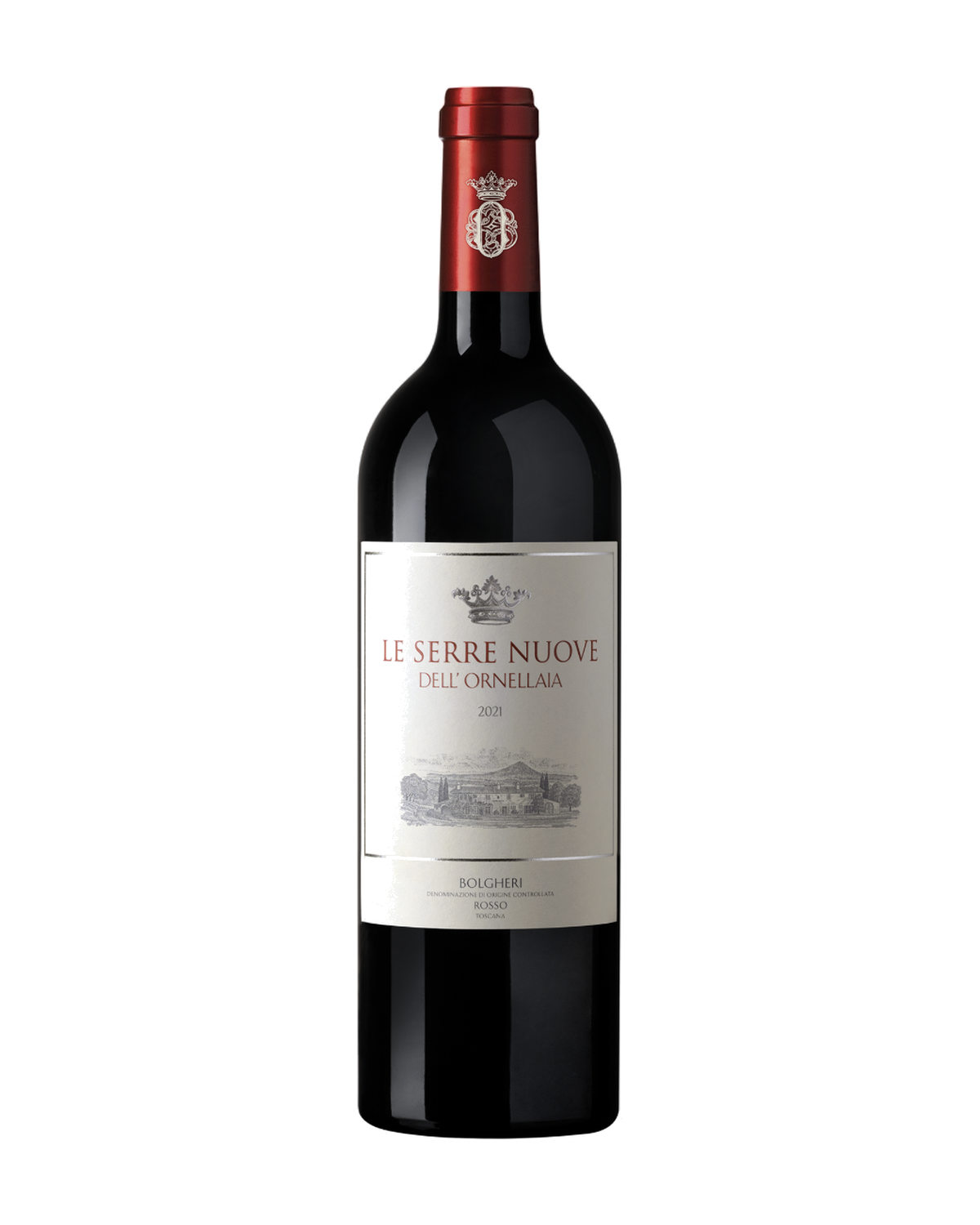 Bottle of 2021 Le Serre Nuove dell'Ornellaia, Bolgheri, Tuscany