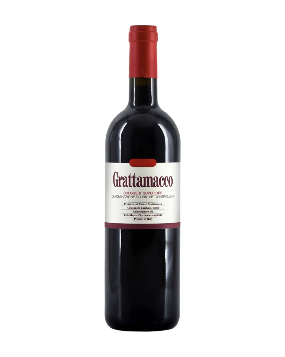 Bottle photograph of Grattamacco Bolgheri Superiore 2020